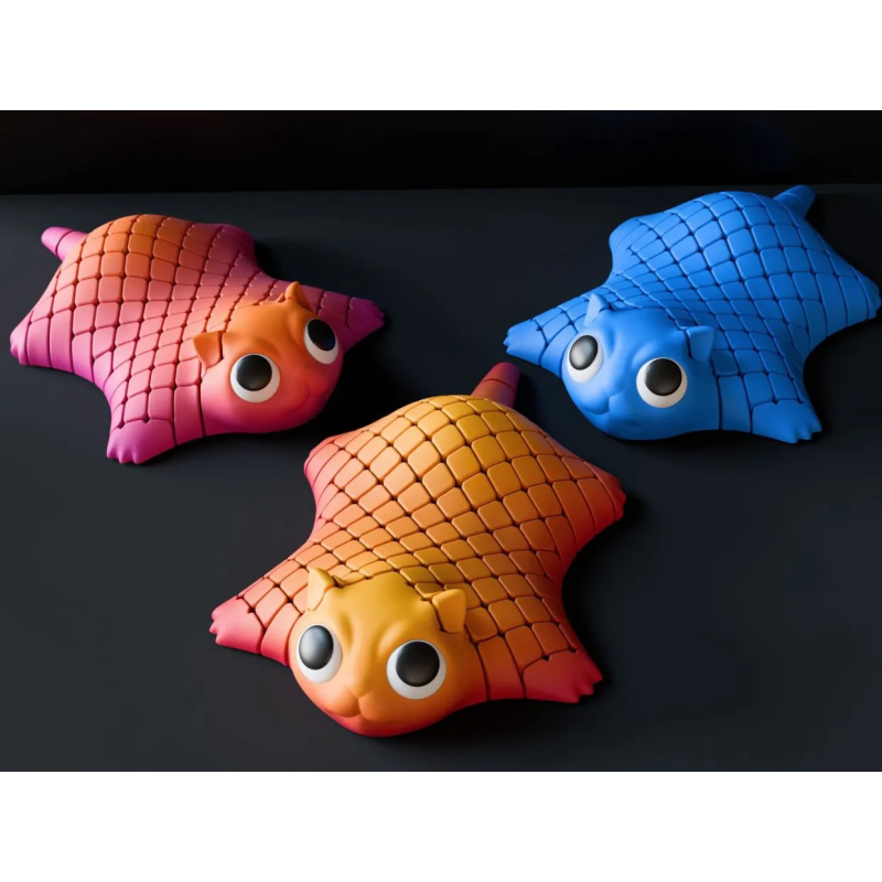 Gatito Flexible Articulado | Juguete 3D 3-5 años | Masterpiece 3D