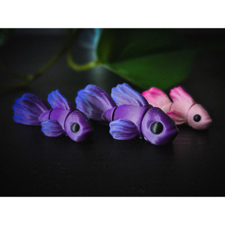 Pez Betta Flexible | Juguete 3D 3-5 años | Masterpiece 3D