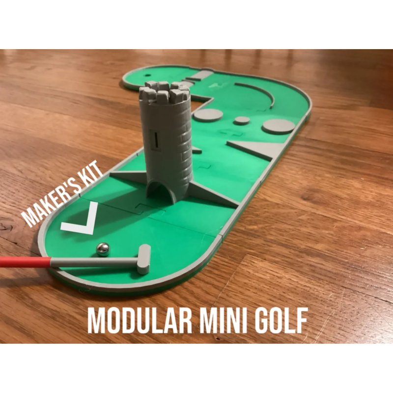 Mini Golf de Escritorio | Juguete 3D 5-7 años | Masterpiece 3D