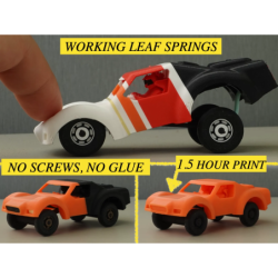 Camioneta Mini con Suspensión | Juguete 3D 3-5 años | Masterpiece 3D