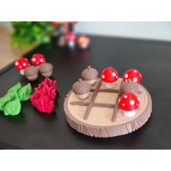 Tres en Raya del Bosque | Juguete 3D 5-7 años | Masterpiece 3D