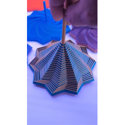 Estrella de 10 Puntas | Juguete 3D 7-10 años | Masterpiece 3D