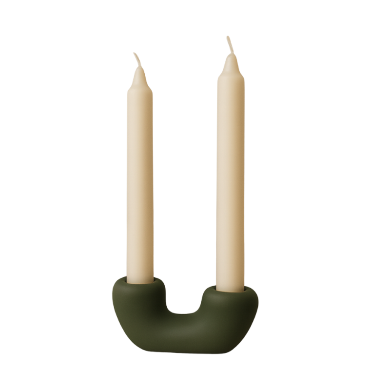 Portavelas Dúo - Forma Orgánica