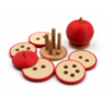 Puzzle Montessori de Manzana | Juguete 3D 1-3 años | Masterpiece 3D